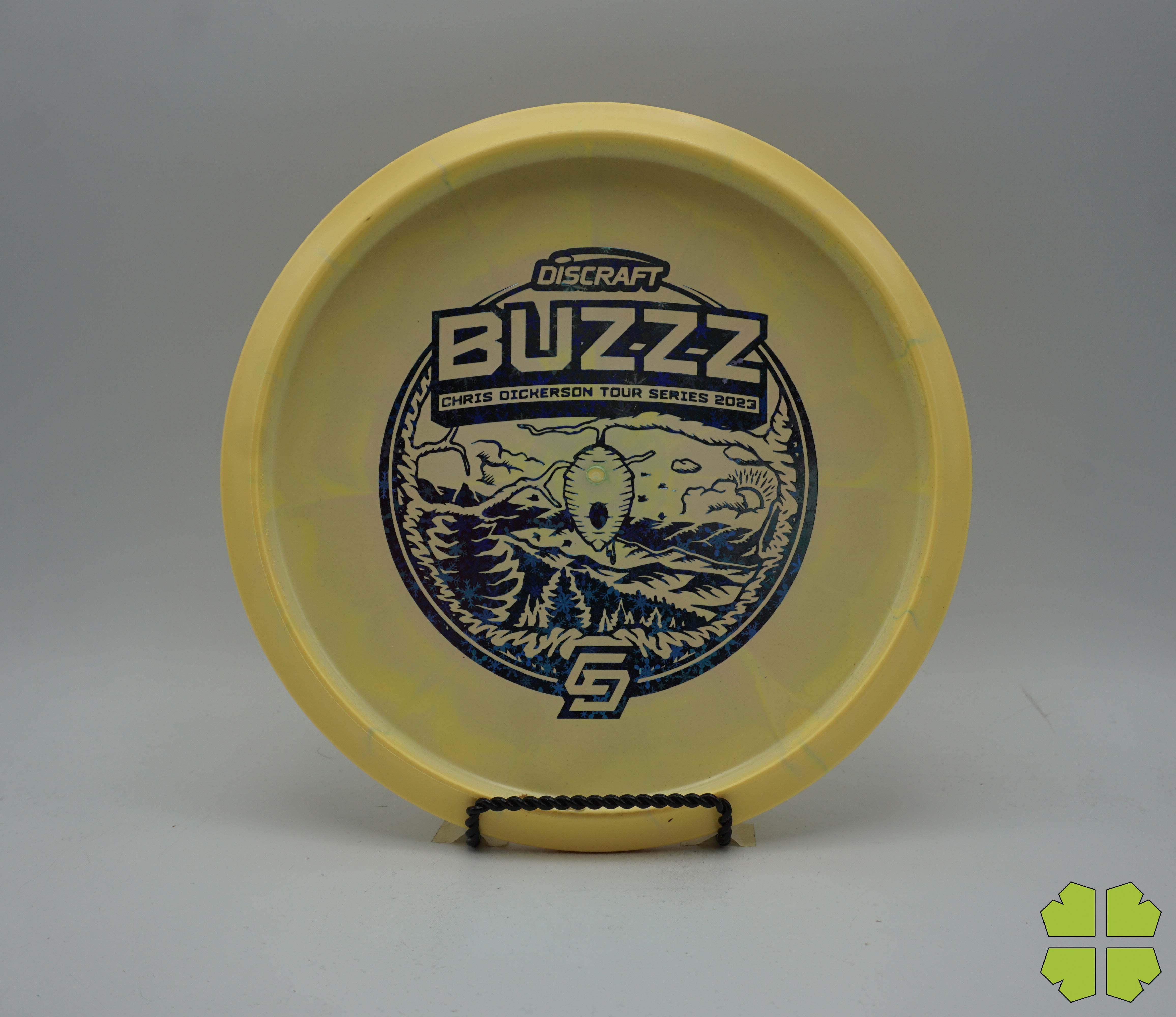 Buzzz 2023 Chris Dickerson Swirly ESP Lucky Disc Golf