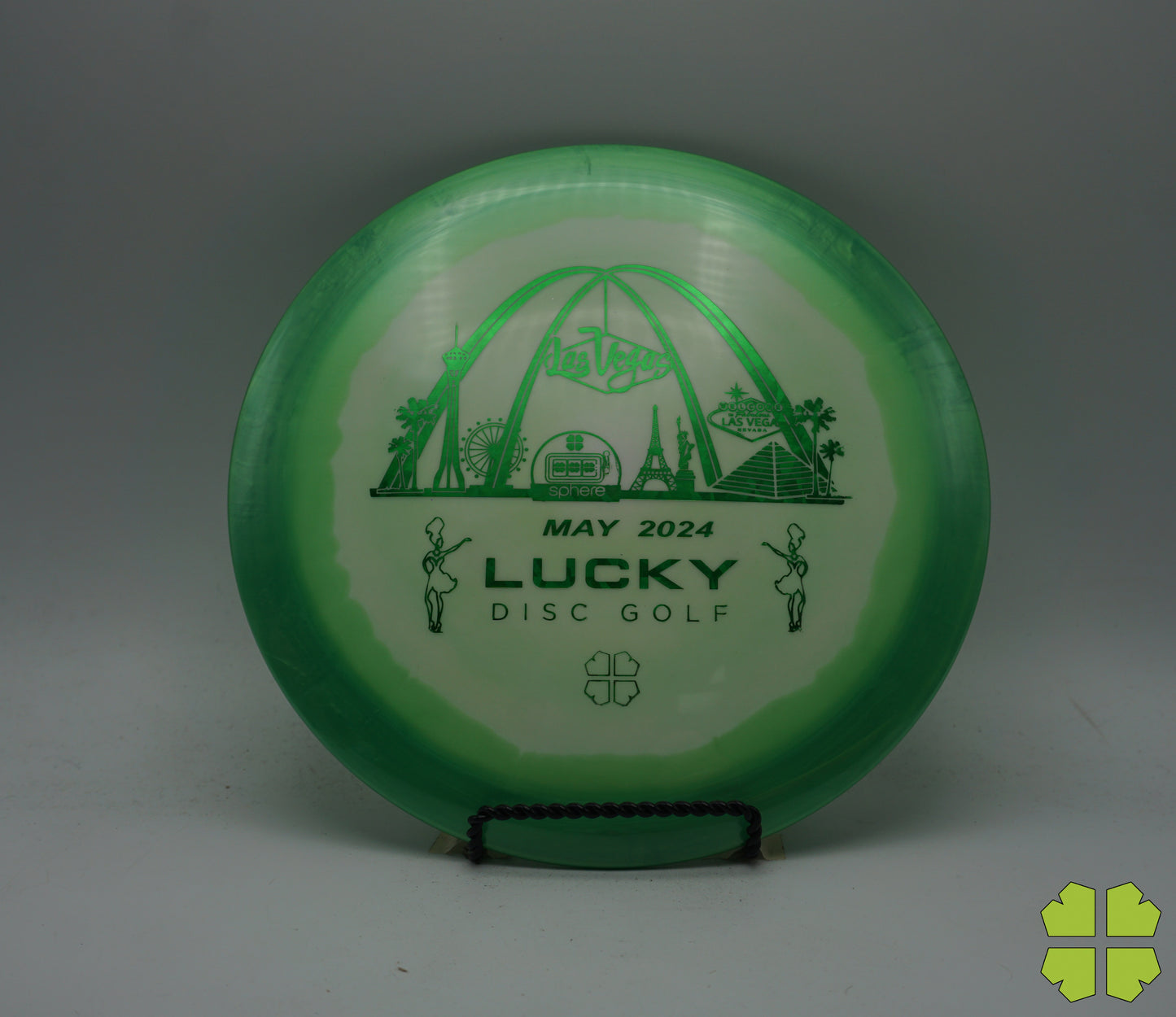 Valkyrie - 2024 Lucky Disc Golf Stamp Halo Star