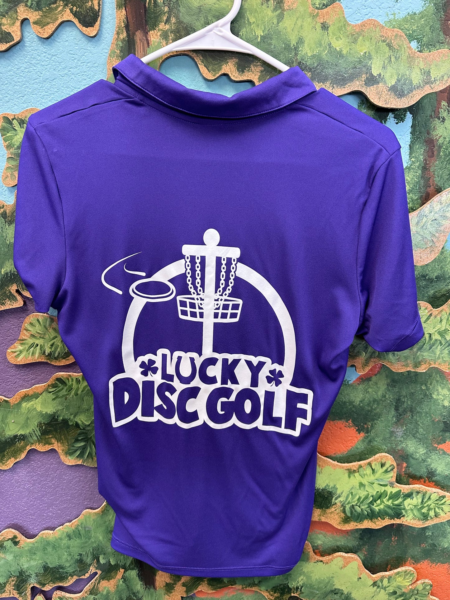 Womens Lucky Disc Golf Brand Dri Fit Polo Shirt - Available in 7 colors