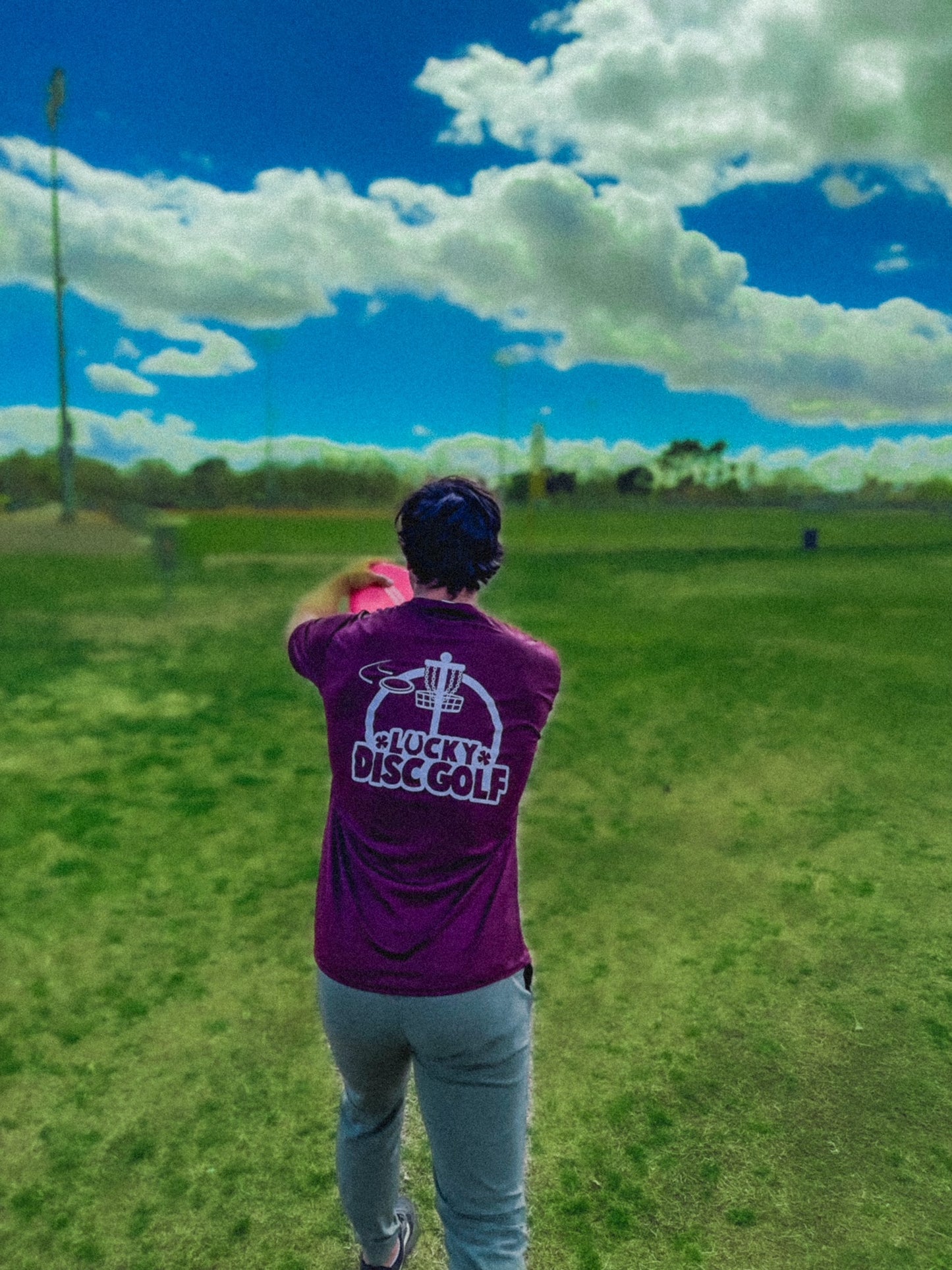 Dri-Fit Mens Lucky Disc Branded Shirt - Avail in 6 colors