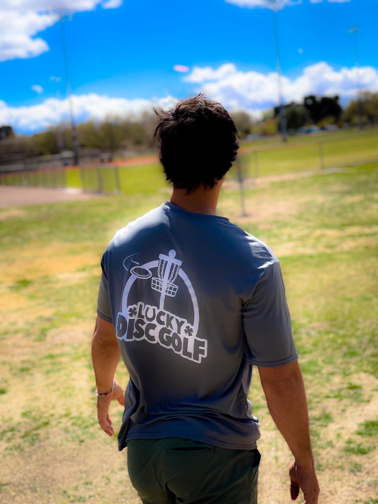 Dri-Fit Mens Lucky Disc Branded Shirt - Avail in 6 colors