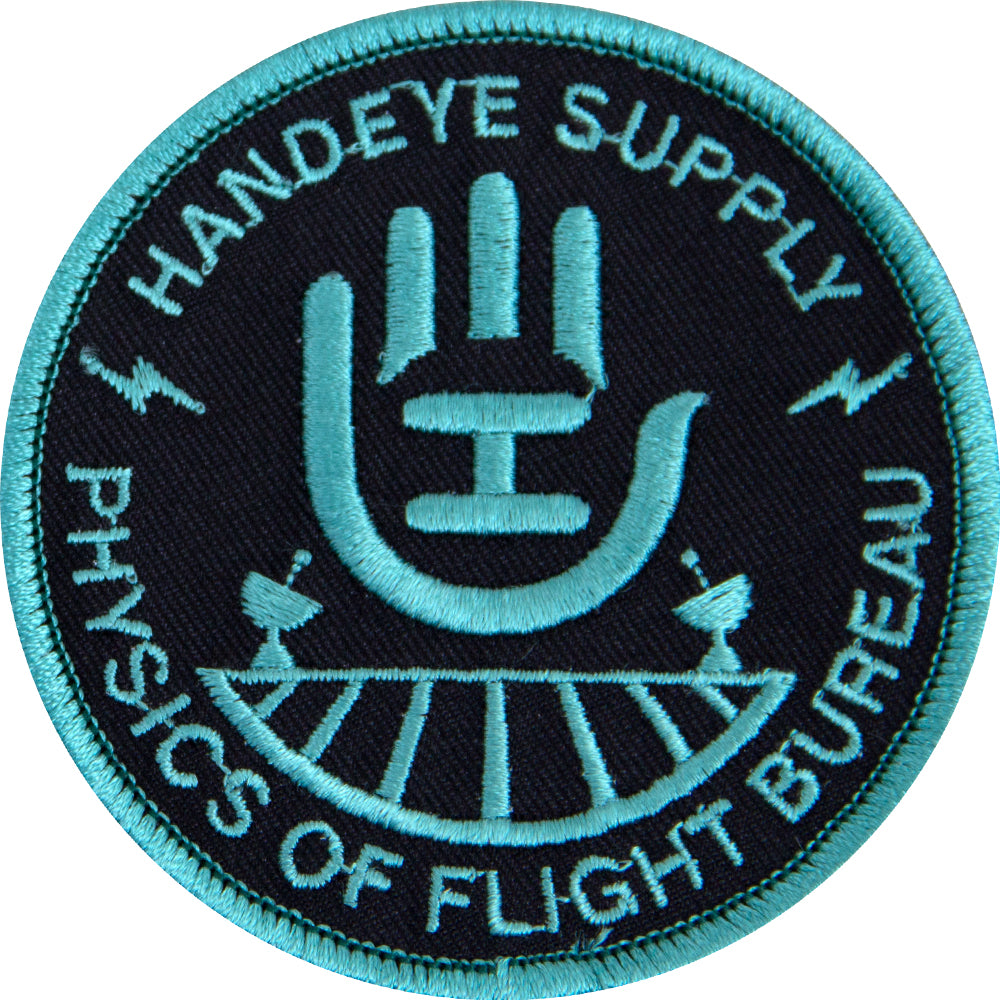 Handeye Supply Co Physics of Flight Bureau Iron On Patch