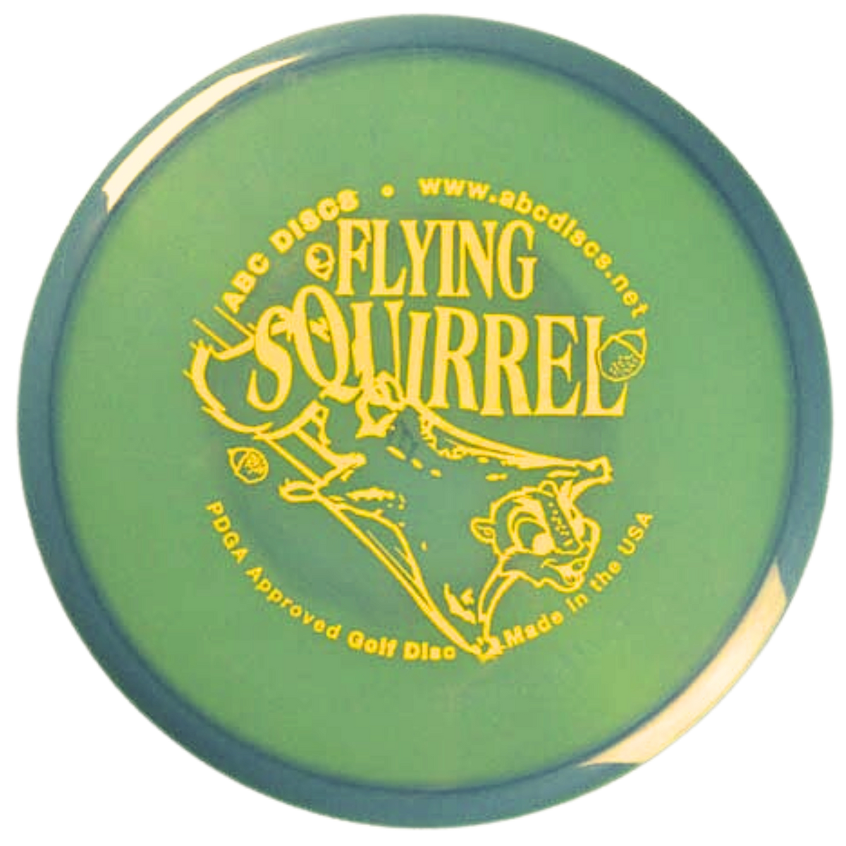 ABC Gold Flying Squirrel — Lucky Disc Golf Source