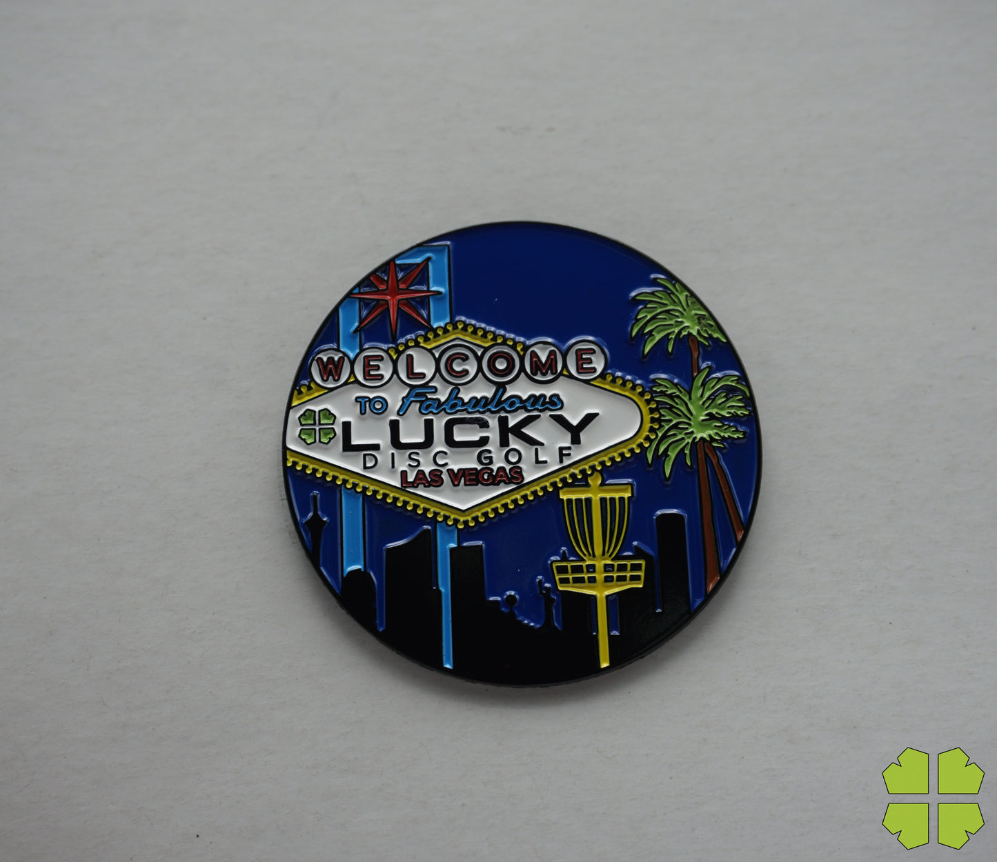 Lucky Disc Pin
