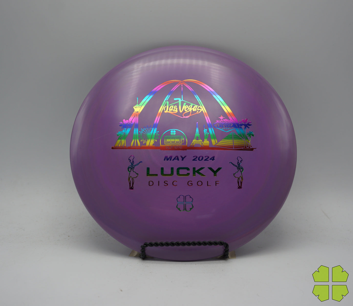 2024 Lucky Disc Golf Stamp Star Leopard3