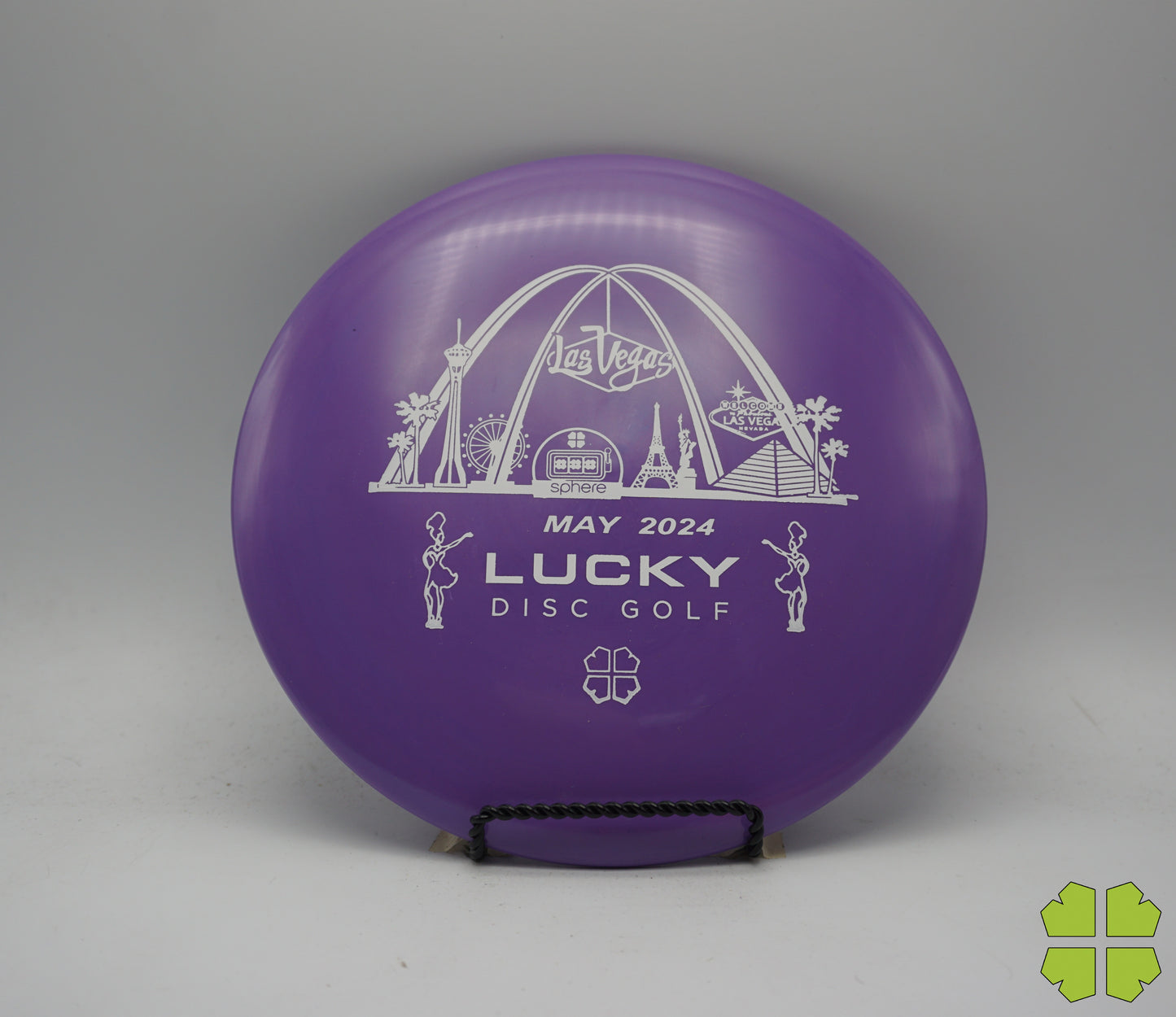 2024 Lucky Disc Golf Stamp Star Leopard3