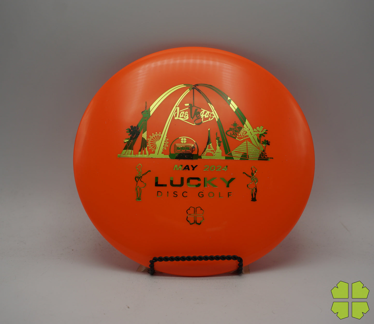 2024 Lucky Disc Golf Stamp Star Leopard3