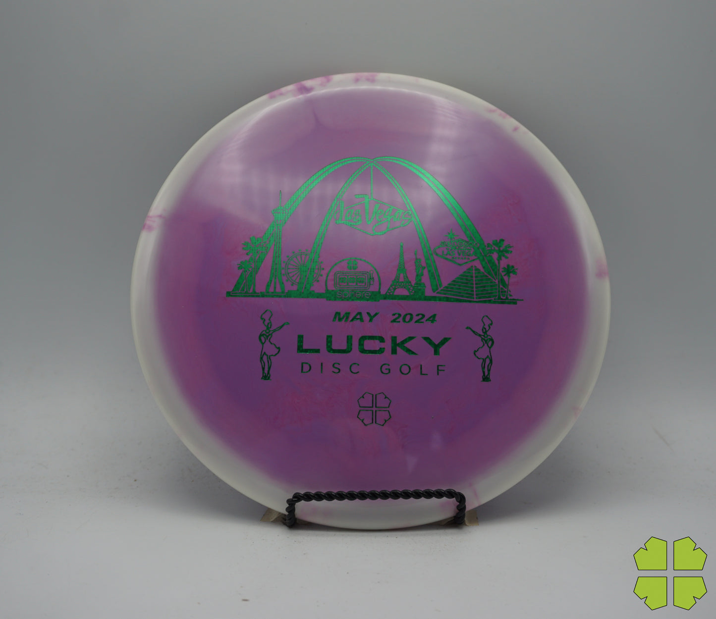 2024 Lucky Disc golf Stamp Halo Mako3