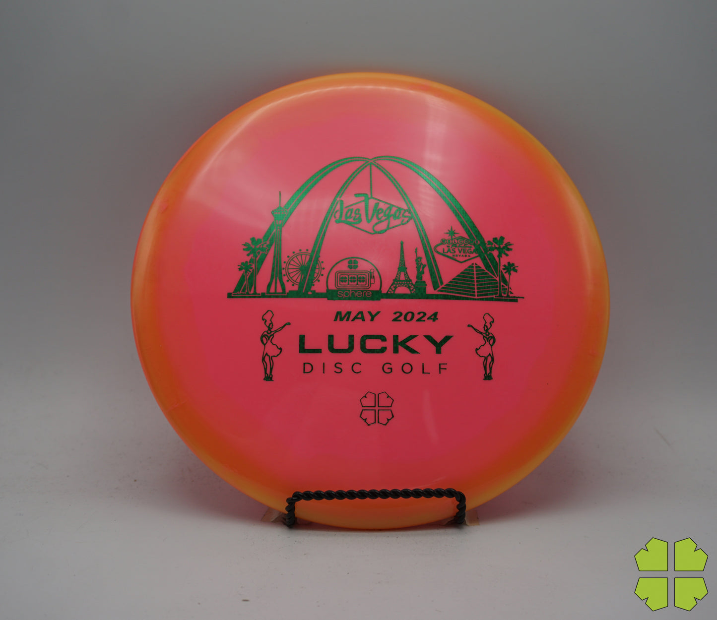 2024 Lucky Disc golf Stamp Halo Mako3
