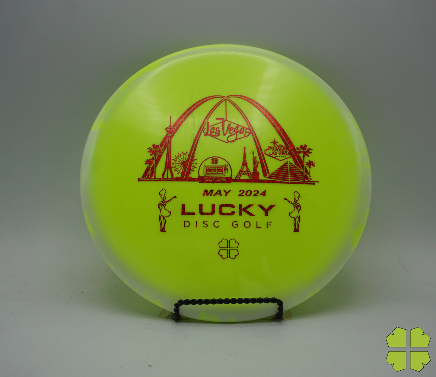 2024 Lucky Disc golf Stamp Halo Mako3