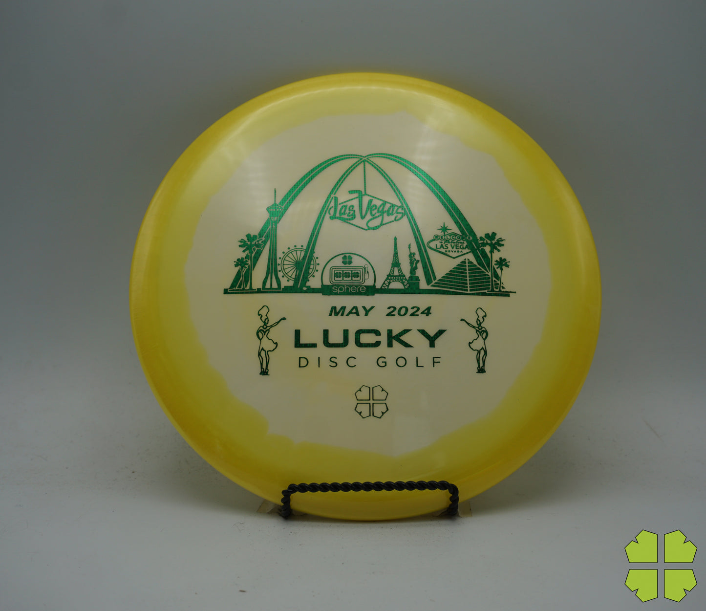 2024 Lucky Disc golf Stamp Halo Mako3