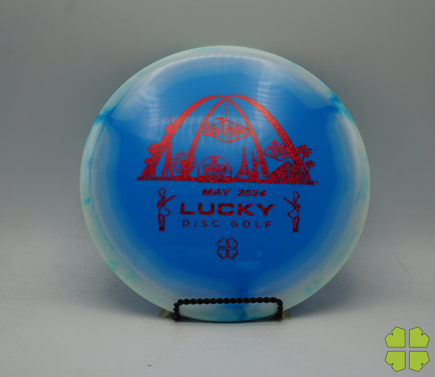 2024 Lucky Disc golf Stamp Halo Mako3