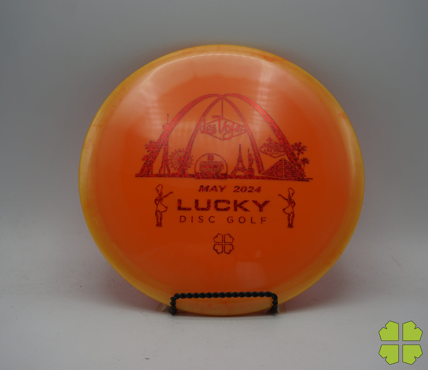 2024 Lucky Disc golf Stamp Halo Mako3