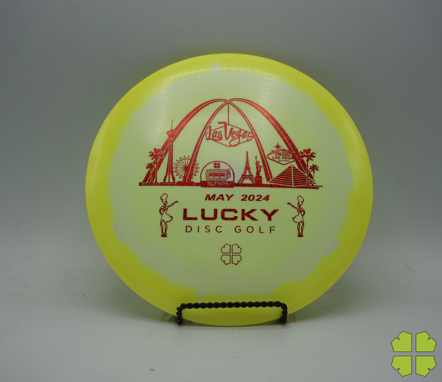 2024 Lucky Disc Golf Stamp Halo Roadrunner
