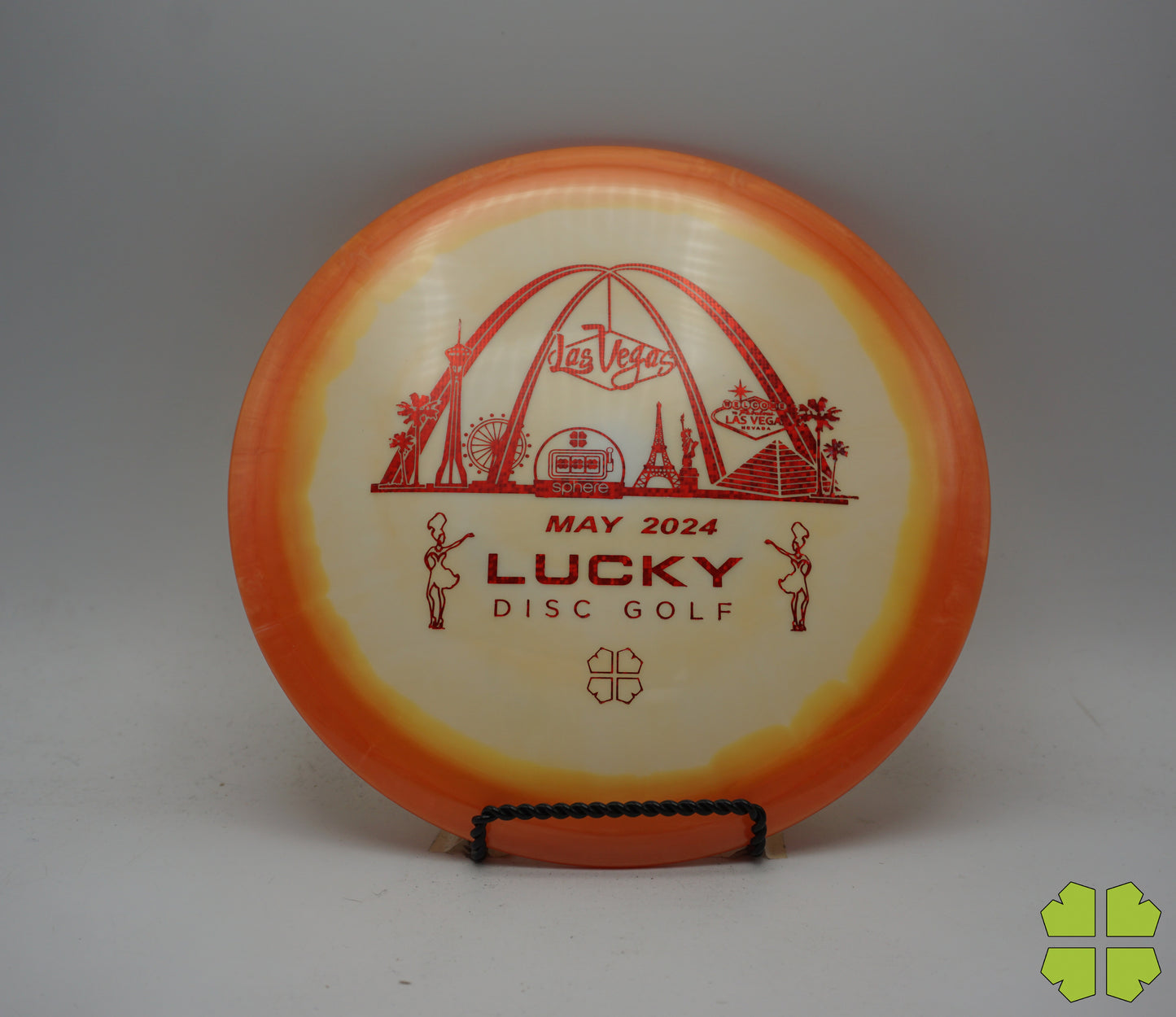 2024 Lucky Disc Golf Stamp Halo Roadrunner