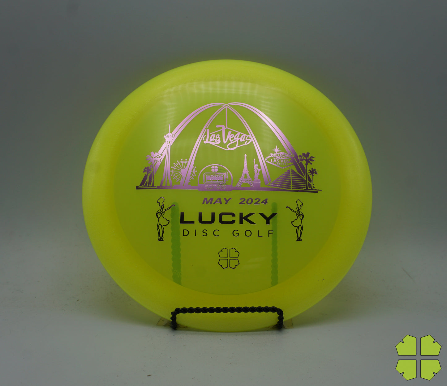 2024 Lucky Disc Golf Stamp Blizzard Champion Destroyer