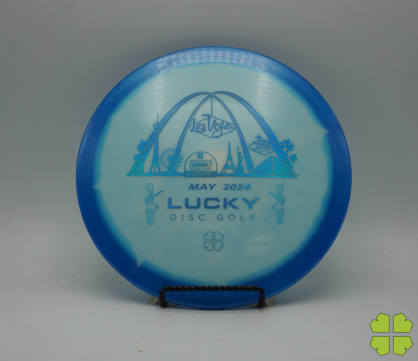 Firebird - 2024 Lucky Disc Golf Stamp Halo