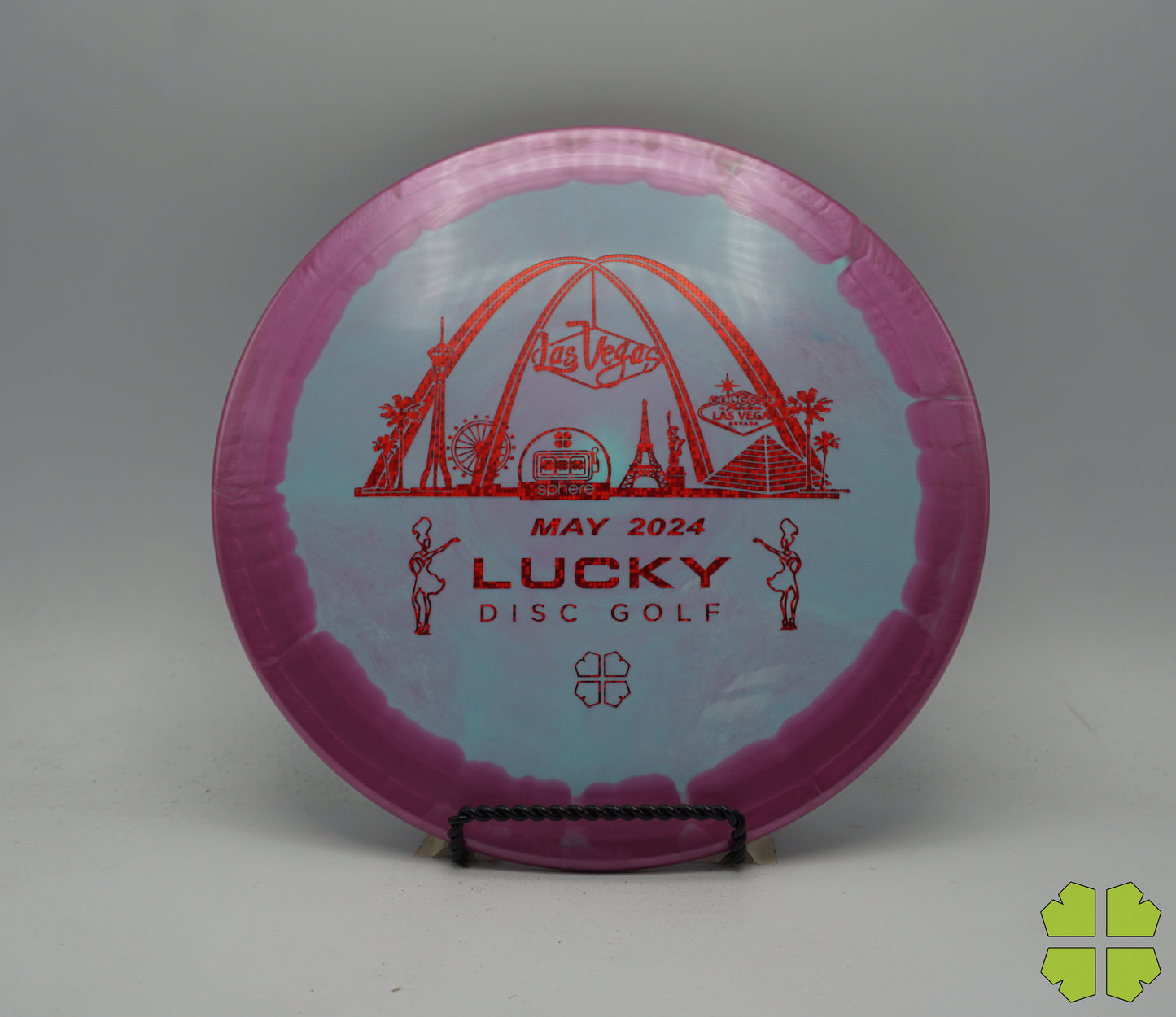 2024 Lucky Disc Golf Stamp Halo Firebird