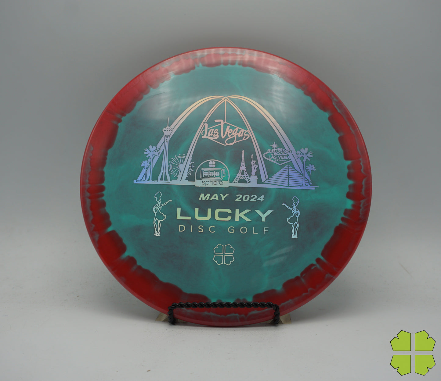 Firebird - 2024 Lucky Disc Golf Stamp Halo