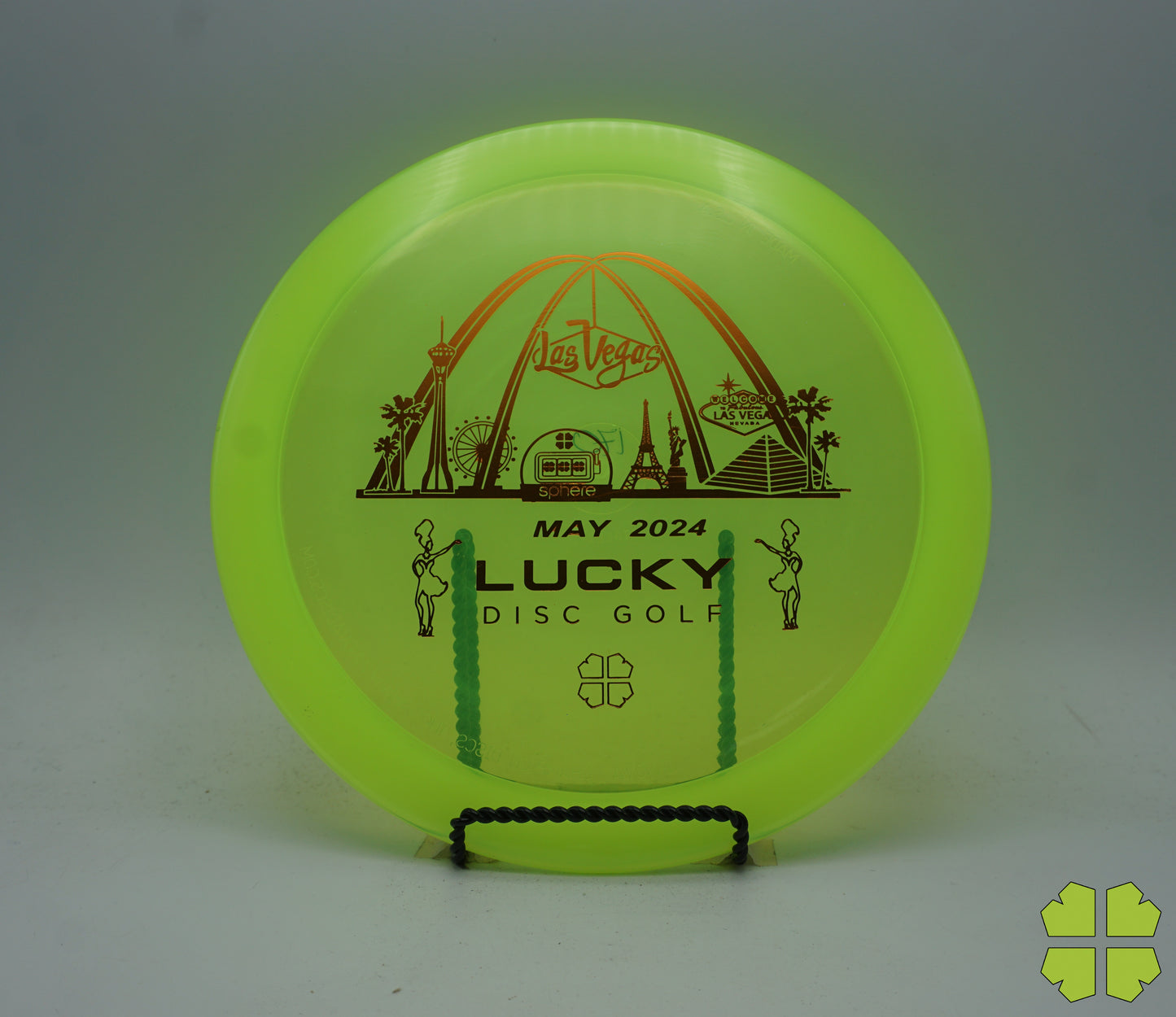 Firebird - 2024 Lucky Disc Golf Stamp Champion Flat-Top