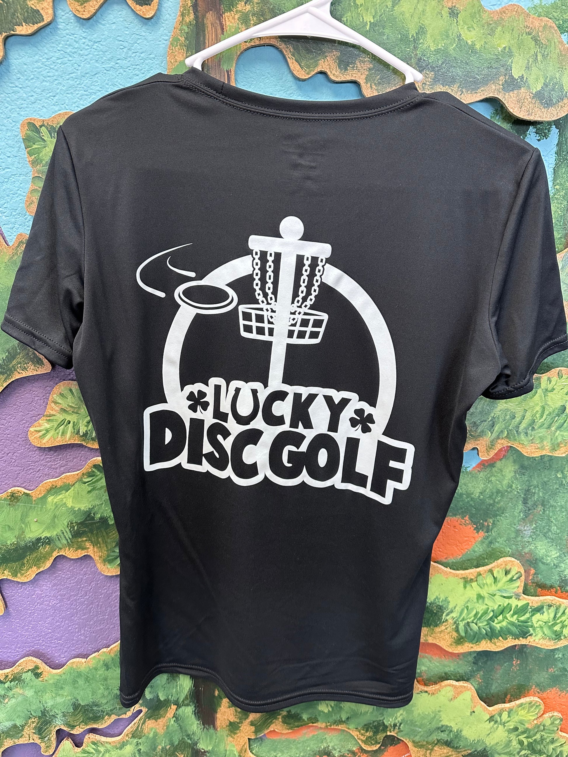 Dri Fit Womens Lucky Brand Shirt Available in 6 Colors – Lucky Disc Golf