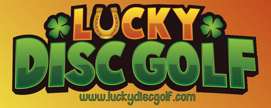 Lucky Disc Golf Banner, 2' x 5'