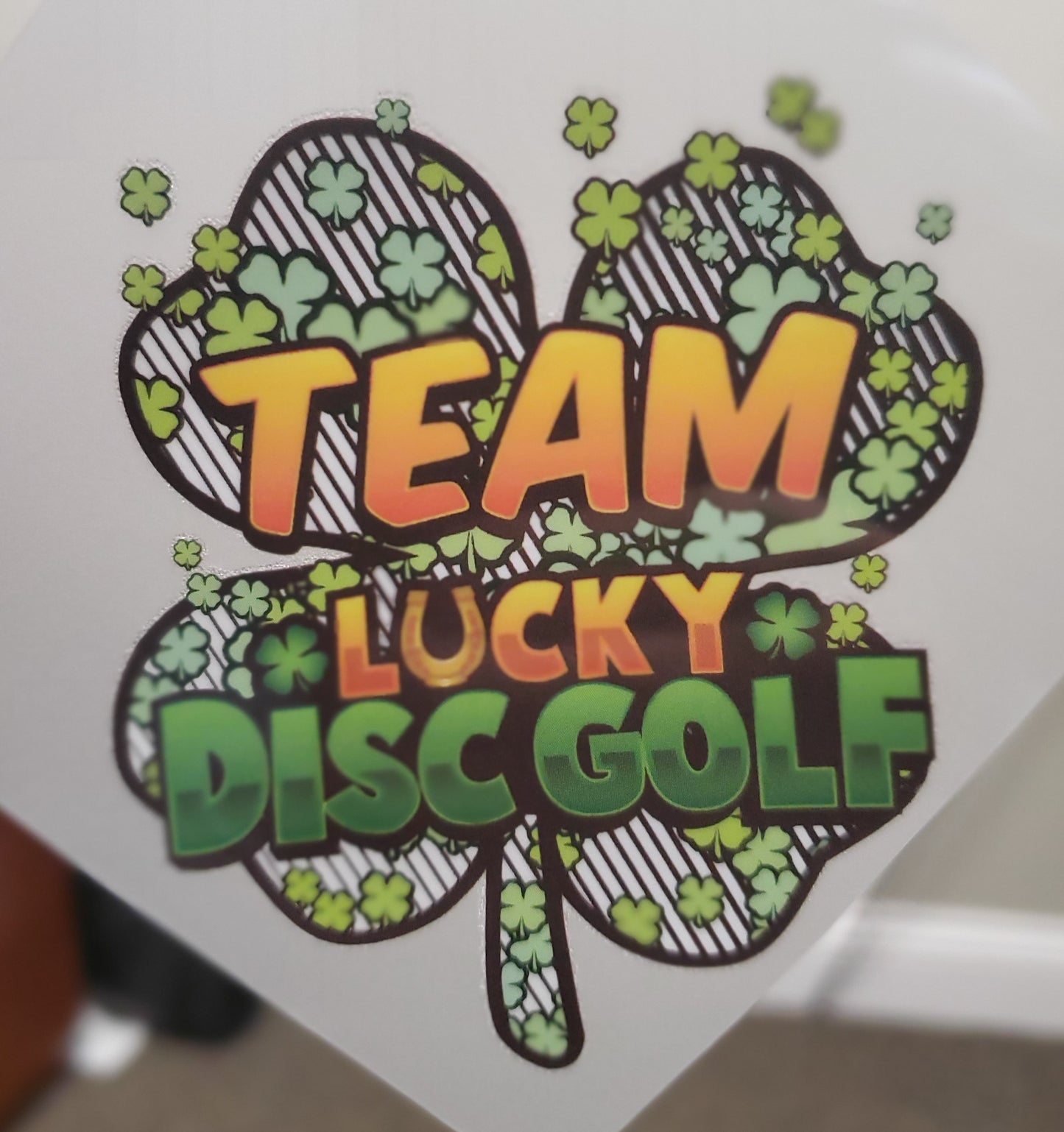 Team Lucky Iron-on Transfers! (for Team Lucky members only)
