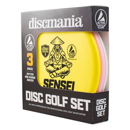 Discmania Active Soft 3- Starter Disc Golf Set