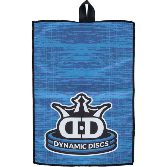Dynamic Discs Quick Dry Towel Blue Scratch Camo