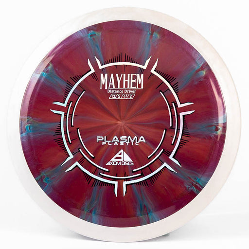 Axiom Mayhem (Plasma) Plum-Aqua | Holographic | 173g