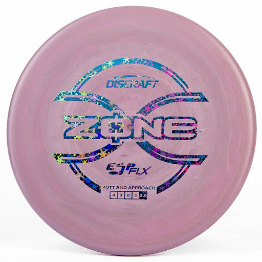 Discraft Zone (ESP FLX) Gray | Holo Snowflakes |  173g-174g