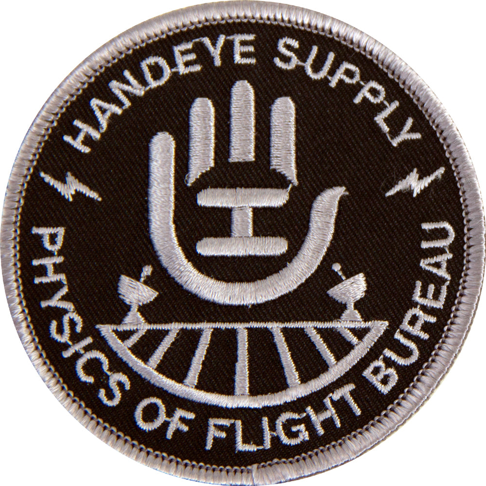 Handeye Supply Co Physics of Flight Bureau Iron On Patch