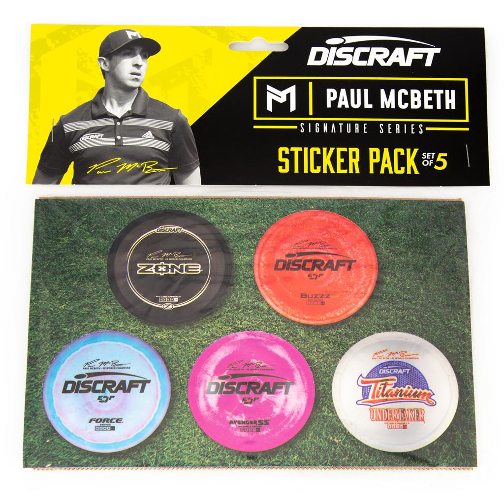 Paul McBeth Sticker Set